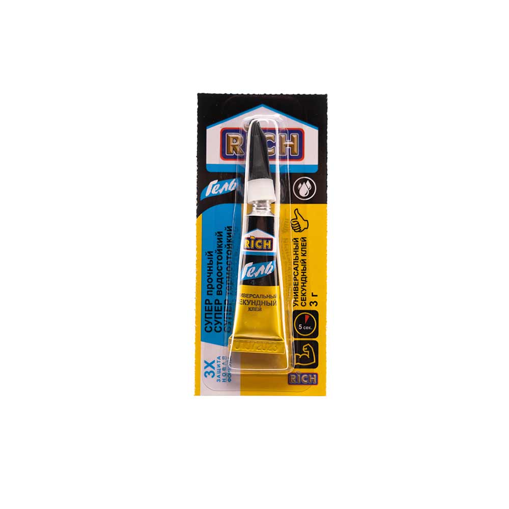 Универсальный секундный клей-гель RICH